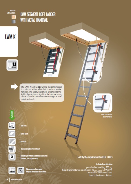 FAKRO LMK METAL MERDİVENLER